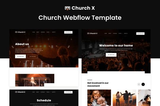 Church X Church Webflow Template BRIX Templates Webflow